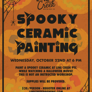 Spooky Ceramic Painting (PTC) - 10/22
