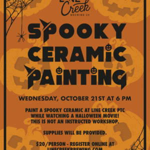 Spooky Ceramic Painting (PTC) - 10/21