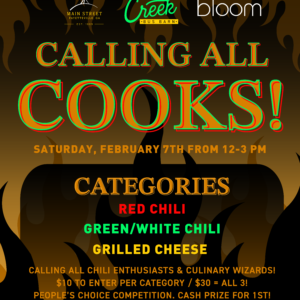 Grilled Cheese + Chili Cook-Off Team Registration (FVL) - 2/7