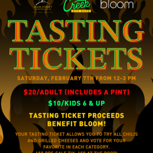 Grilled Cheese + Chili Cook-Off Tasting Ticket (FVL) - 2/7