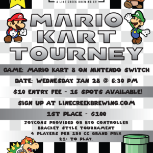 Mario Kart 8 Tournament (NWN) - 1/28