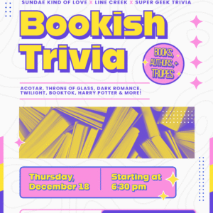 Bookish Trivia Registration (NWN) - 12/18