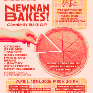 Newnan Bakes! Community Bake Off Baker Registration (NWN) - 4/18